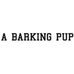 A BARKING PUP LOGO