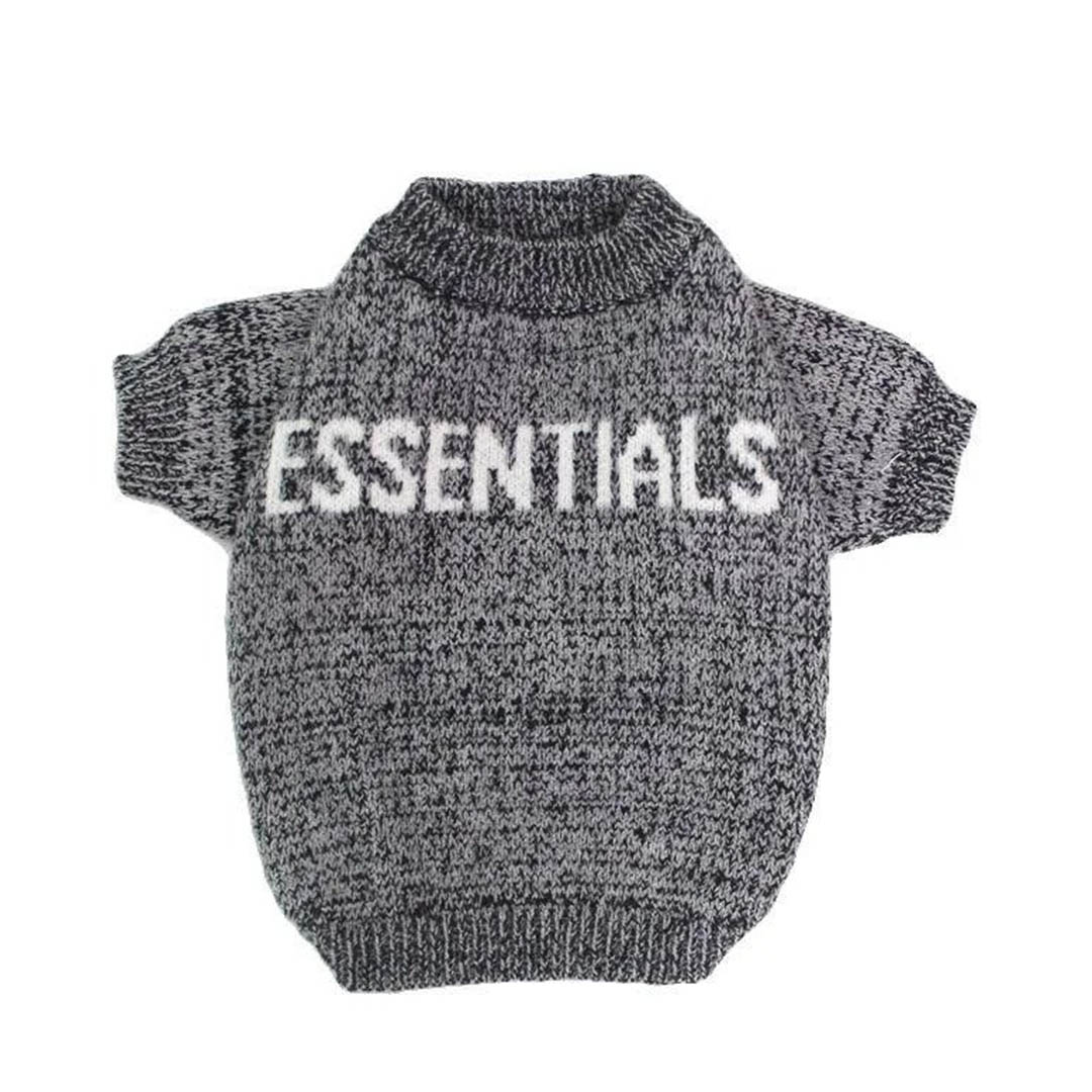 Fear of Dog - Charcoal Essentials Sweater