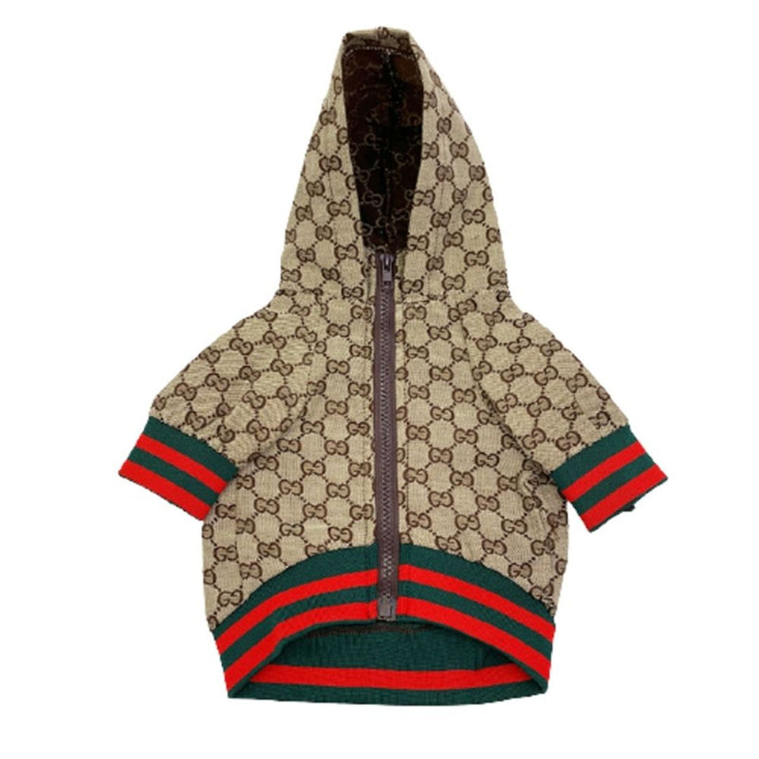 Pucci - Brown Zip Up Hooded Jacket