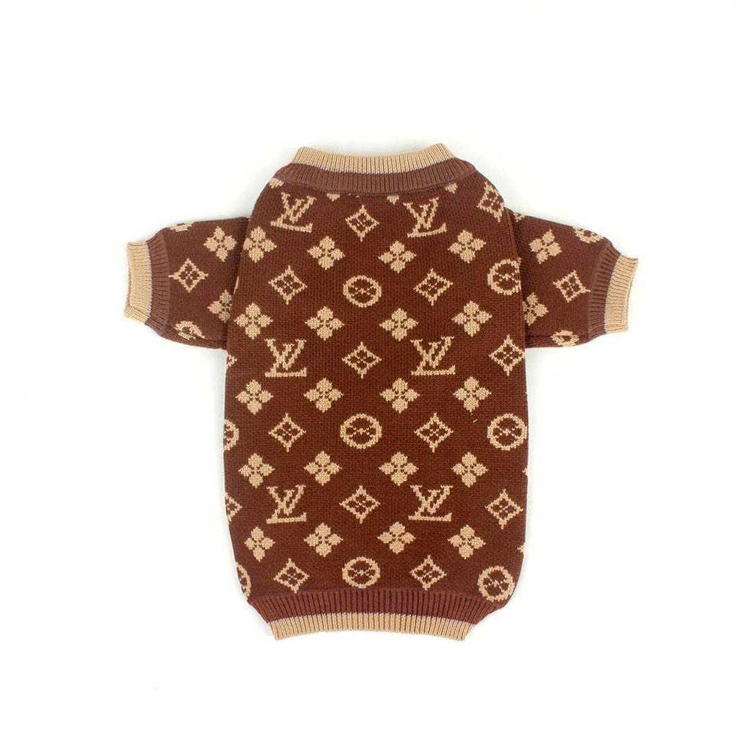 Chewy Vuitton Jumbo Monogram Sweater – Winston Wants Fashion Wardrobe